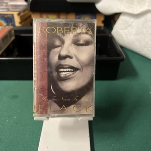 1991 Roberta Flack Set The Night To Music Cassette - Picture 1 of 7