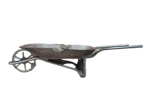 MCM Vintage Maciel Sterling Silver 925 Wheelbarrow Ashtray 4.6 Oz EUC - Picture 1 of 16