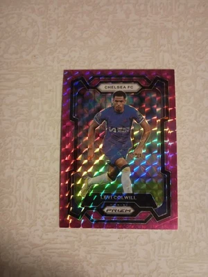 Levi Colwill 2023-24 Panini Prizm Premier League #198 Pink Mosaic Chelsea FC - Image 1 of 2