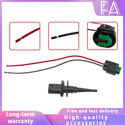 Ambient Outside Air Temperature Sensor & Pigtail Fit BMW 3 5 7 Series X1 X3 - Imagem 1 de 4