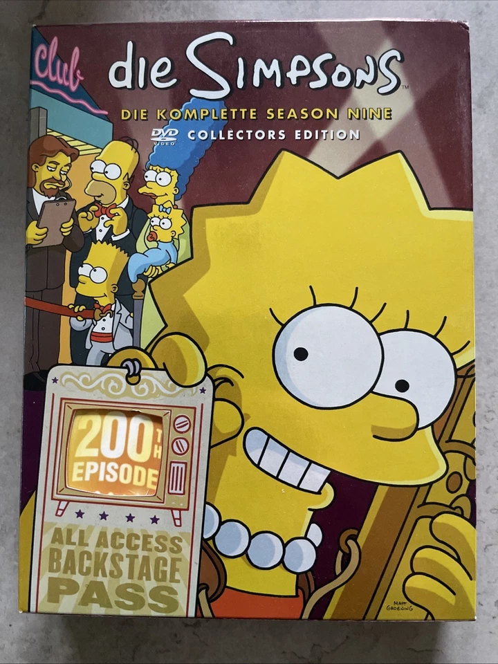 Die Simpsons - Die komplette Season Nine - 4 DVD Collectors Edition Staffel 9 - Bild 1 von 1