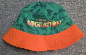 Illumination MIGRATION Movie Exclusive Promo Kids Mallards Duck Bucket Hat! NEW - Picture 1 of 5