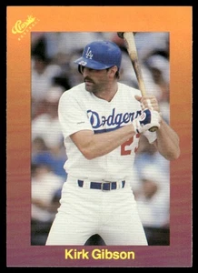 1989 Classic Travel Kirk Gibson Los Angeles Dodgers #120 - Picture 1 of 2