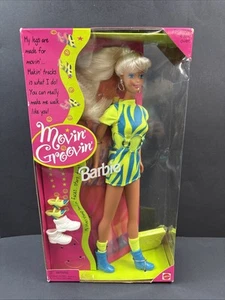 Movin Groovin Barbie Puppe Bonde 17714 Neu in OVP 1997 - Bild 1 von 10