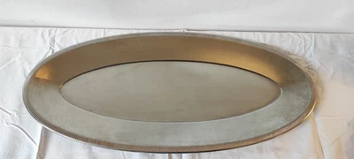 Couzon grand plat oval 60 x 27 inox 18/10 - Photo 1/3