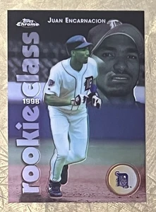 1998 Topps CHROME ROOKIE CLASS #R9 Juan Encarnacion Detroit Tigers SP - Picture 1 of 2