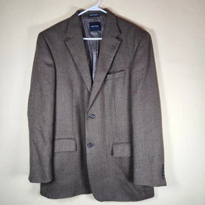Blazer Nautica pied de poule misto lana di agnello taglia 42L cappotto sportivo giacca ufficio - Foto 1 di 15