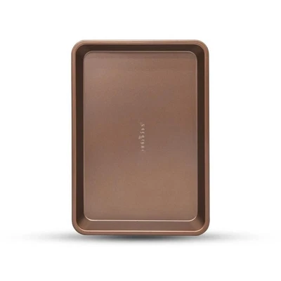 Bandeja para hornear hoja de galletas dorada Nutrichef utilizada para NCBK6TR7 y NCBK6TR7.5 Foto 1 de 3