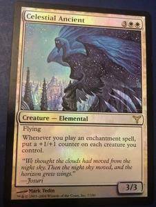 FOIL  Celestial Ancient  / Urwesen  - DISSENSION -  englisch  (exc -)  * Rare * - Picture 1 of 1