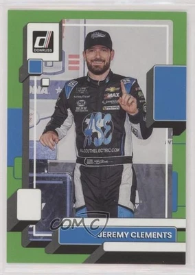 2023 Panini Donruss NASCAR Lime Green Jeremy Clements #92 - Image 1 of 2