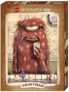 NEW Heye Jigsaw Puzzle 1000 Pieces 9+ Ages Zozoville Selfie - Picture 1 of 2