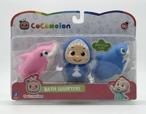 Cocomelon Bath Squirters Rubber Toddler Bath Tub Toys JJ And Friends New - Picture 1 of 4