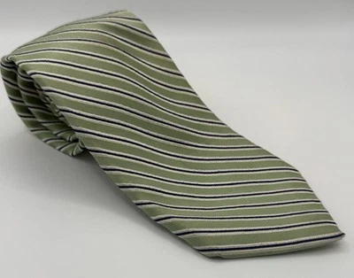 Corbata Chaps 100 % seda hecha a mano para hombre verde diseñador elegante 😎🧐 Foto 1 de 4