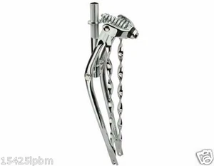 26" Classic Spring Fork 1" W/Twisted Bars Chrome  cruiser lowrider bike bicycle  - Picture 1 of 1