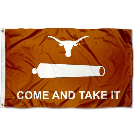 Texas Longhorns Come and Take It Flag Large 3x5 Cover