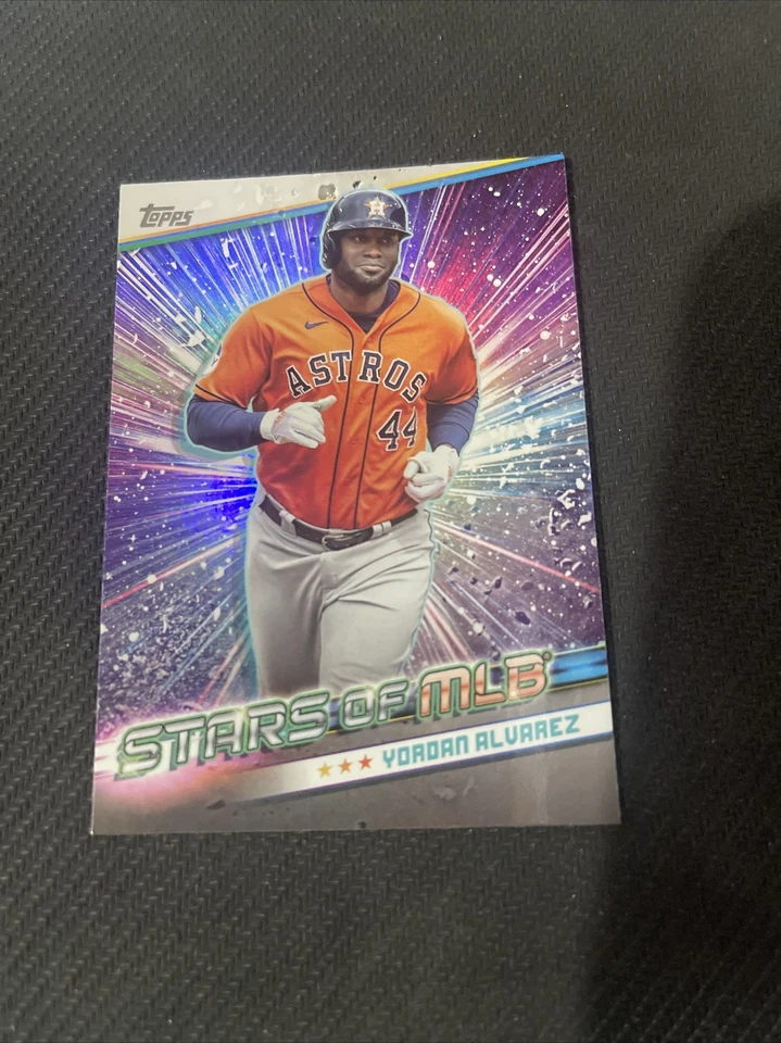2024 Topps Series 1 Yordan Alvarez Stars of MLB #SMLB-8 NM-MINT - Image 1 of 2
