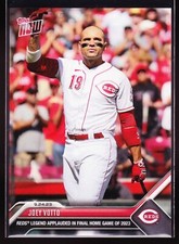 JOEY VOTTO Cincinnati Reds Final Home Game David Bell 2023 Topps NOW 912 PR 1626
