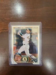 2023 Topps Chrome #199 Cal Stevenson RC Oakland Athletics
