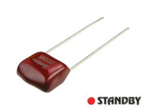 10pcs 0,15uF 150nF-400VDC, polyester capacitor SUNTAN TS02002G154KSBODOR, ROHS - Bild 1 von 1