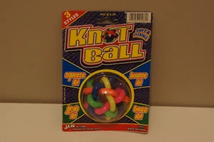 Ja-Ru Knot Ball Toy Stress Ball - 2002 | New | Ages 4+ - Picture 1 of 6