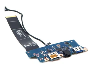 SAMSUNG GALAXY BOOK2 360 NP730QED USB AUDIO SD I/O BOARD W/ CABLES BA92-23029A - Photo 1/2