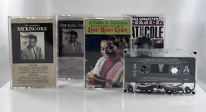 Nat King and Natalie Cole Cassette Tape Lot of 5 - The Legendary Unforgettable - Picture 1 of 8