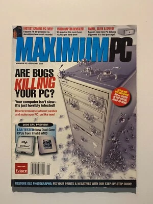 740 MAXIMUM PC Magazine February 2006 Used in like new condition - Image 1 of 3