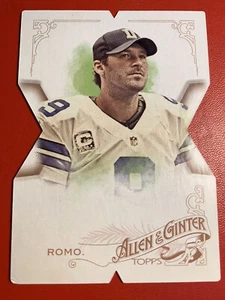 Allen & Ginter 10th Anniversary Tony Romo Die Cut Topps - Picture 1 of 3