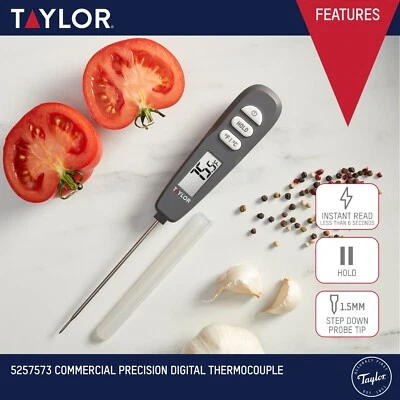 Taylor Commercial Precision Digital Meat Thermometer - Free Shipping - Image 1 of 4