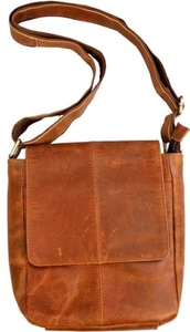 Urban Leather Women's Crossbody Sling Adjustable Shoulder Strap Leather Bag - Picture 1 of 5