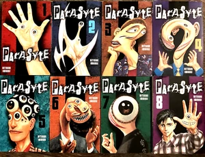 Parasyte, Vols. 1-8 (Complete Set), by Hitoshi Iwaaki, English Manga Set-VG - Picture 1 of 1