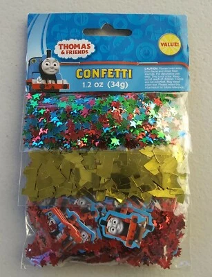 Thomas And Friends Entrena Niños Fiesta de Cumpleaños Decoración Confeti Paquete de 3 Foto 1 de 2