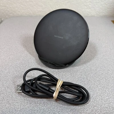 Samsung Qi Fast Charge Wireless Charging Stand EP-N5100 w/ USB-C Cable USA SHIP - Image 1 of 4