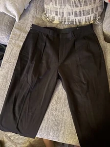 Schwarze Anzughose Herren Vintage Lauren Ralph Lauren Größe 40 - Stoff aus Italien - Bild 1 von 5