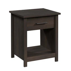 Hillside Nightstand with Drawer, Espresso Finish - Picture 1 of 11
