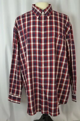 Nova Camisa Masculina XMI com Botões Tamanho XXL Xadrez Xadrez Algodão Casual Colorida Diversão - Imagem 1 de 4