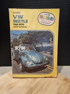 Clymer Publications A104 1961-1979 VW Beetle & Ghia Shop Manual - Picture 1 of 11