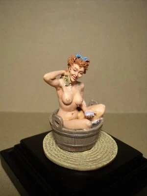 1/24 FIGURE  GIRL SAMANTHA  VROOM  PAINTED  FOR  IXO  WHITEBOX NOREV  MINICHAMPS - Image 1 of 4