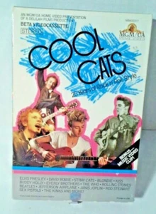 COOL CATS 25 YEARS OF ROCK N ROLL Style Presley, Beatles, Kiss, The Who MGM BETA - Picture 1 of 6