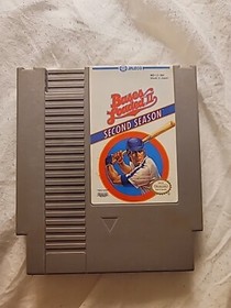 Bases Loaded II Second Season NES Nintendo Game Cart Only 1985Authentic