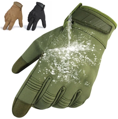 Guantes de Tiro TÁCTICOS Pantalla Táctica Guantes Militares Dedo Completo Guantes de Airsoft Foto 1 de 4