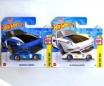 Hot Wheels 96' Porsche 911 Carrera - 1st and 2nd color - 2024 1:64 174/250 - Immagine 1 di 3
