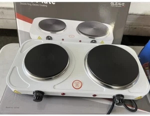 Joseph Gleave Hot Plate Electric Cooker 2.5kw 2 Rings Double Plates - Brand New - Picture 1 of 5