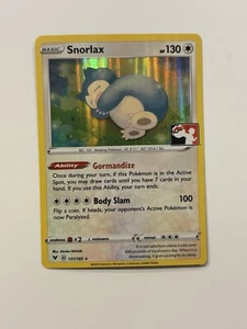 Snorlax 131/185 Pokemon Prize Pack Series 1 Variant Vivid Voltage Line Holo NM A - Picture 1 of 2
