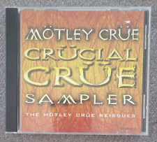 Motley Crue Crucial Crue Sampler Reissues 17 tracks Promo CD