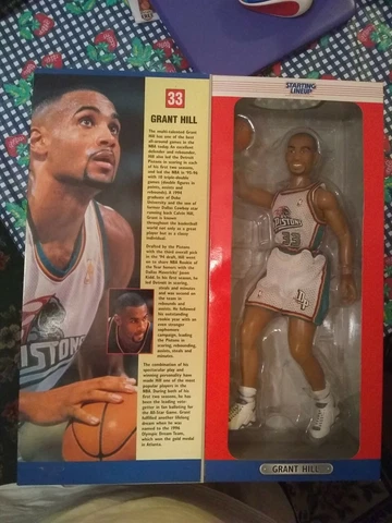 Kenner Starting Lineup 1997 Edition Grant Hill 12" Poseable Collectible Figure Cover