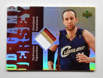 2006-07 UD Reserve Game Jerseys #ZI Zydrunas Ilgauskas - Image 1 of 2