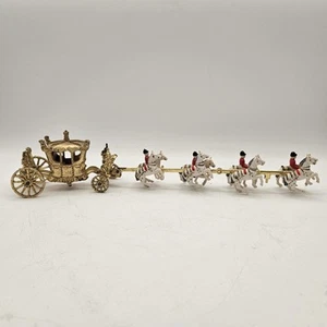 Crescent England Horse Carriage Queen Elizabeth II Coronation 1953 DieCast Model - Picture 1 of 14