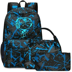 School Backpack for Boys Teens Bookbag Travel Daypack Kids Girls Lunch Bag Pe... - Picture 1 of 9