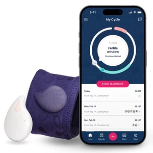 2.0 Advanced Fertility Monitor and Ovulation Tracker Wearable Basal Body Temp... - Picture 1 of 6